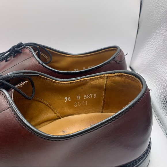 Allen Edmonds Park Avenue Oxford Cap-Toe Oxfords Size 9.5 - Picture 9 of 13